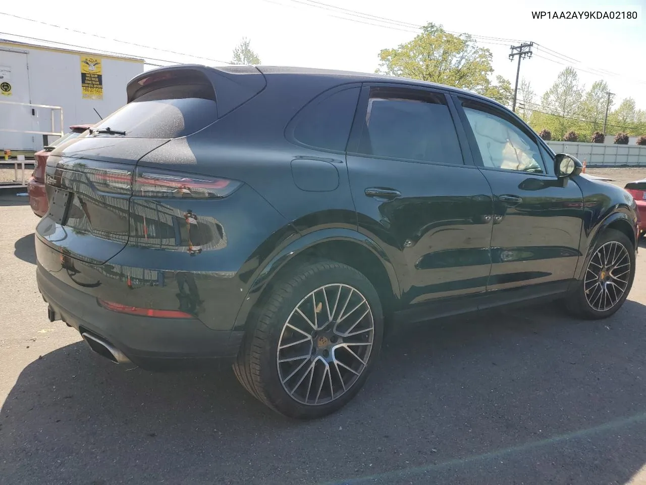 WP1AA2AY9KDA02180 2019 Porsche Cayenne