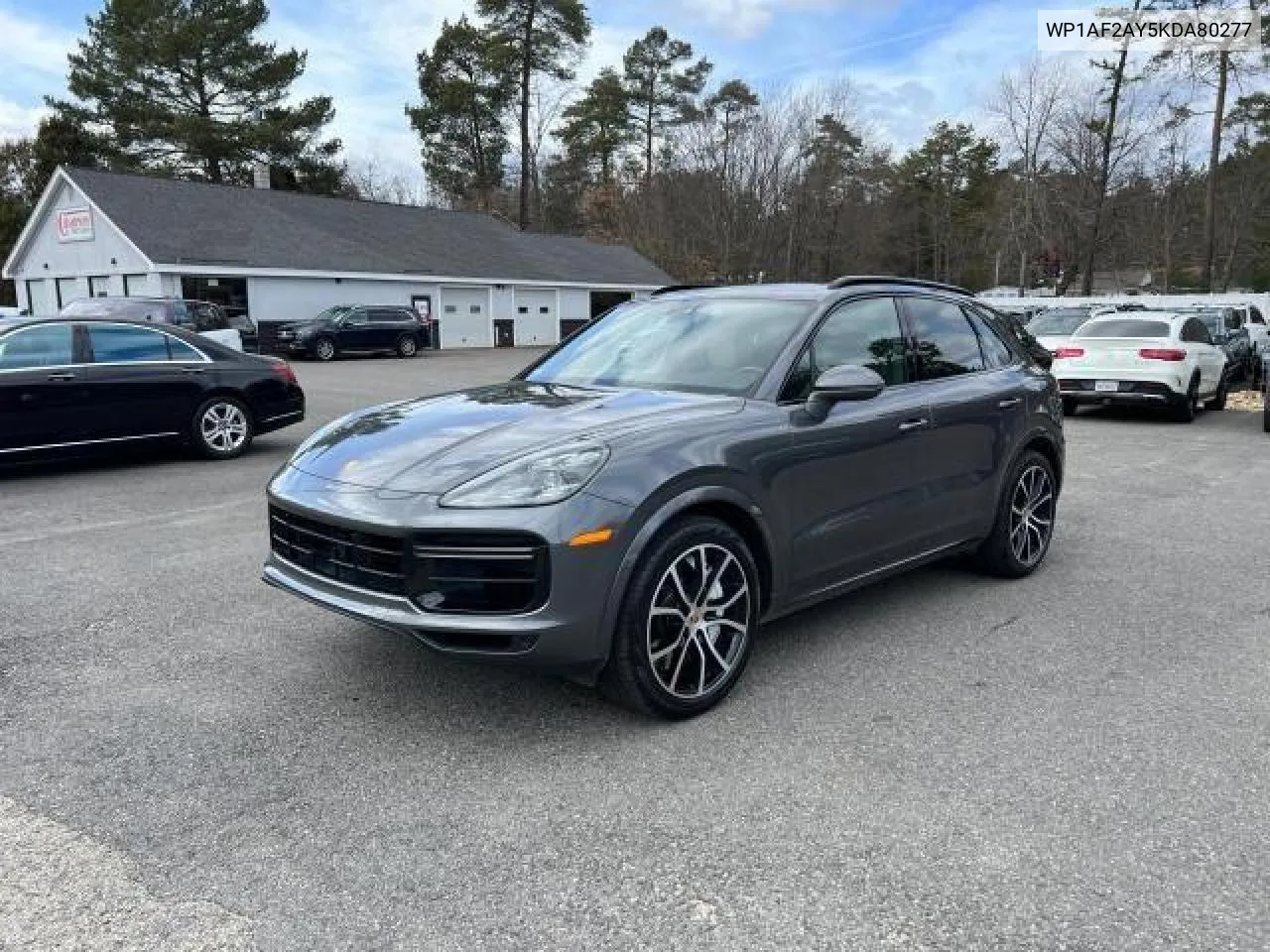 WP1AF2AY5KDA80277 2019 Porsche Cayenne Turbo