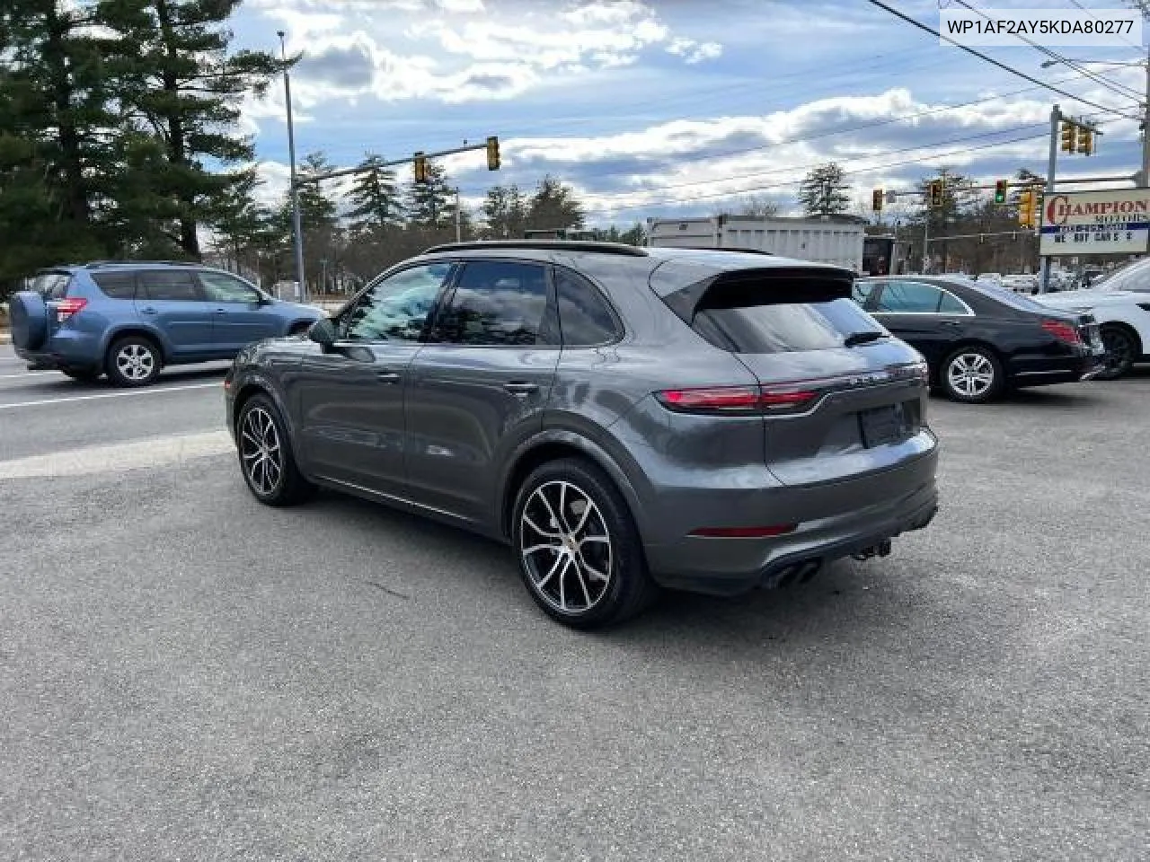 WP1AF2AY5KDA80277 2019 Porsche Cayenne Turbo