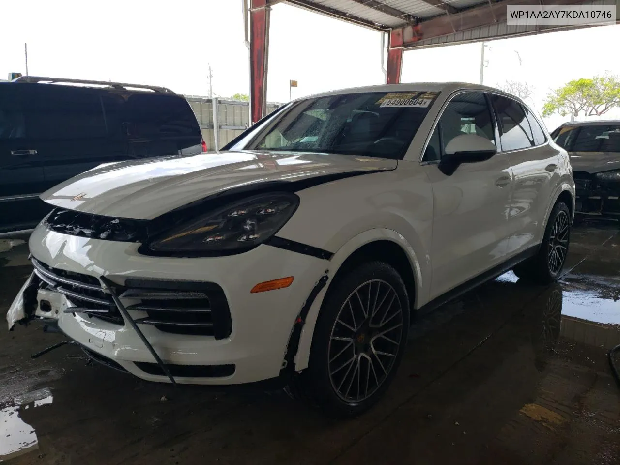 2019 Porsche Cayenne VIN: WP1AA2AY7KDA10746 Lot: 54900604