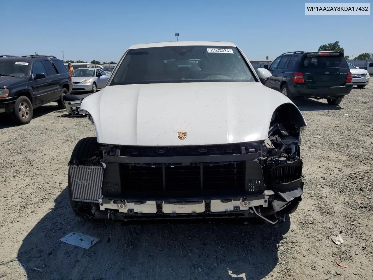 WP1AA2AY8KDA17432 2019 Porsche Cayenne