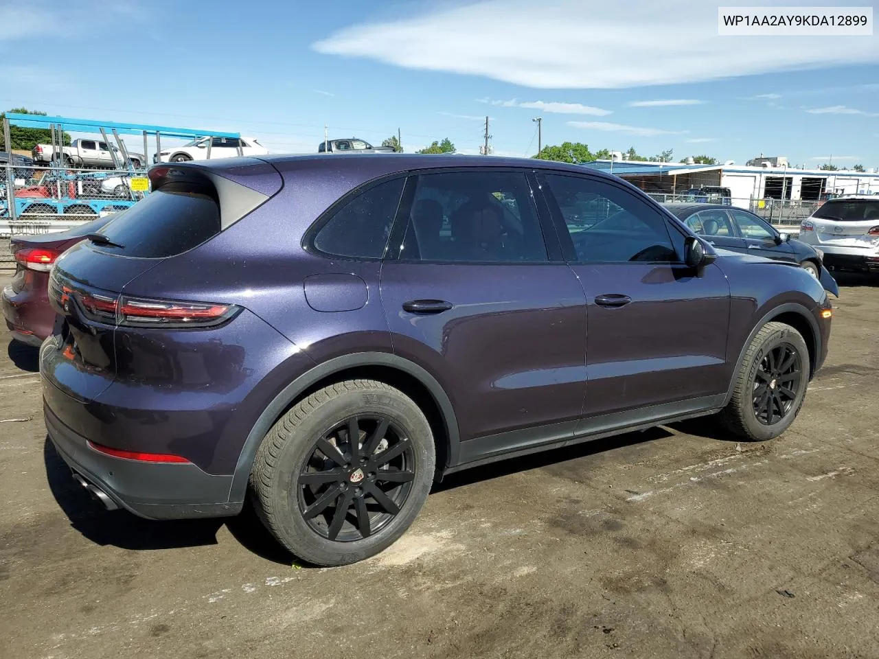 2019 Porsche Cayenne VIN: WP1AA2AY9KDA12899 Lot: 58086684