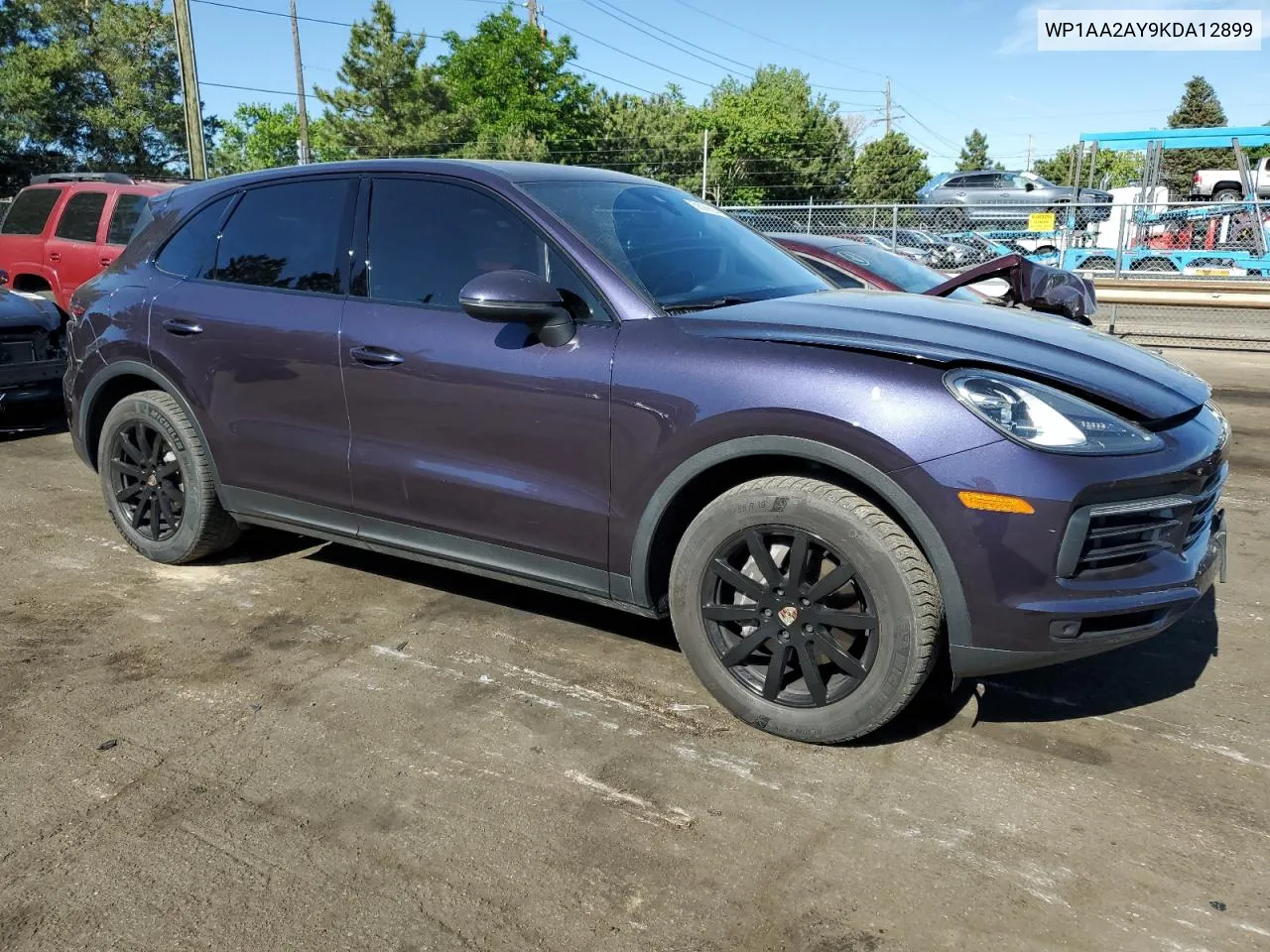 WP1AA2AY9KDA12899 2019 Porsche Cayenne