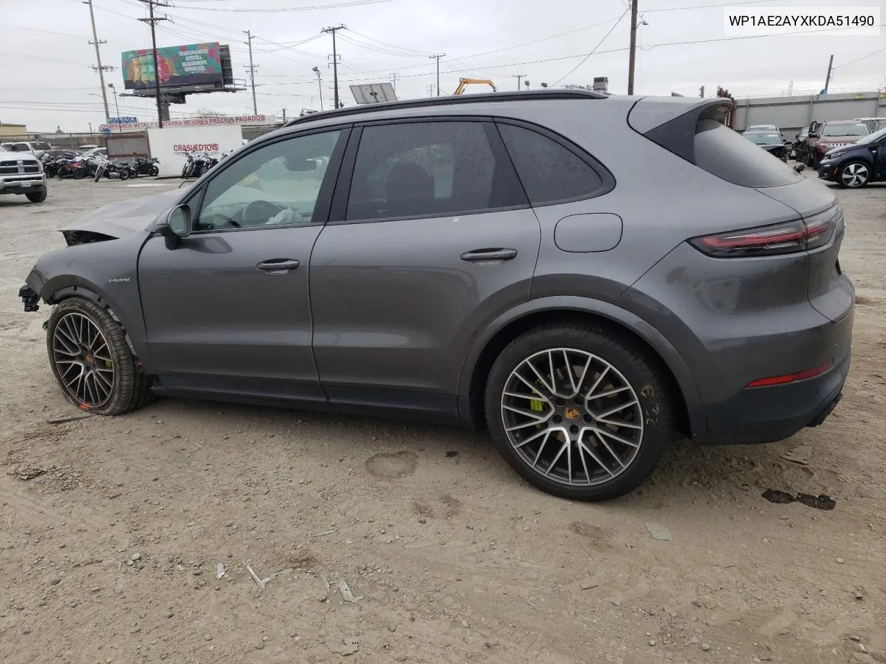 2019 Porsche Cayenne Se Hybrid VIN: WP1AE2AYXKDA51490 Lot: 58300764