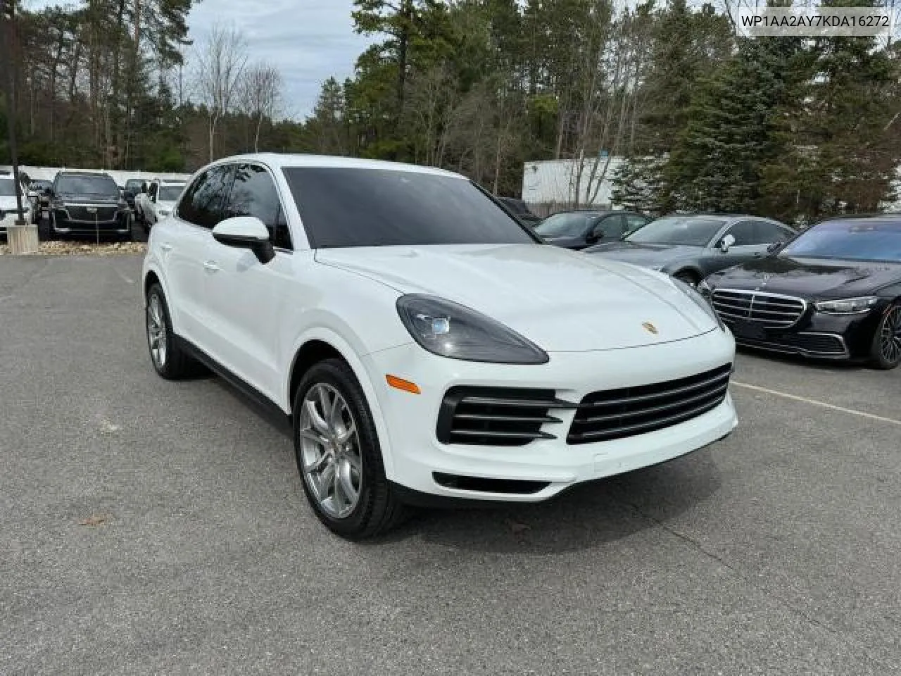 2019 Porsche Cayenne VIN: WP1AA2AY7KDA16272 Lot: 58892954