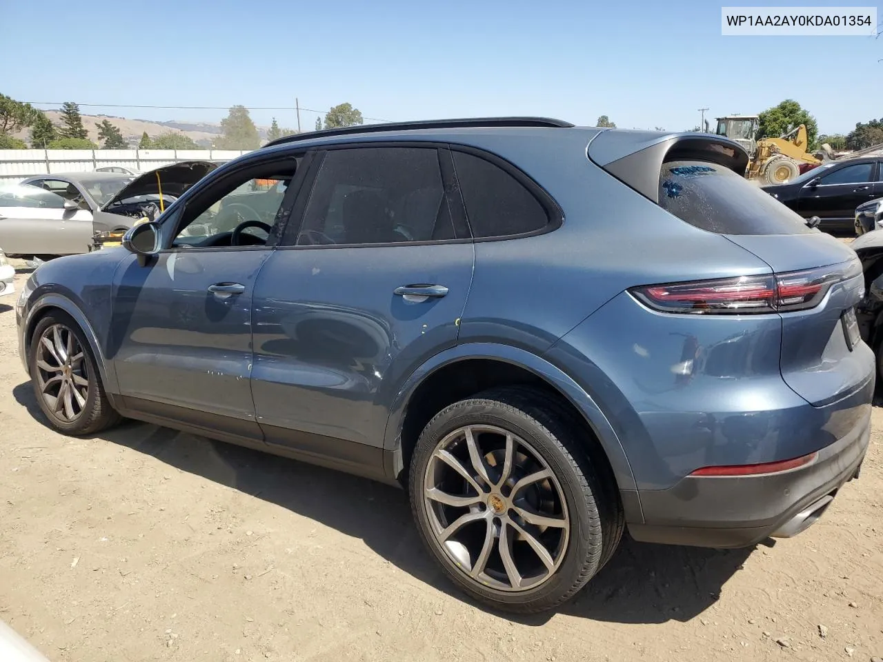 WP1AA2AY0KDA01354 2019 Porsche Cayenne