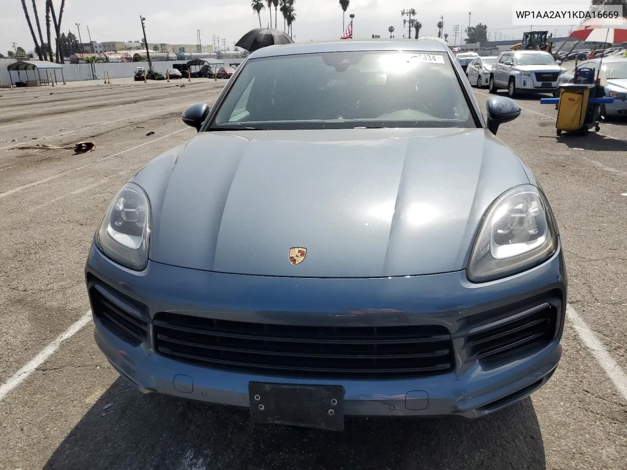 2019 Porsche Cayenne VIN: WP1AA2AY1KDA16669 Lot: 59351834