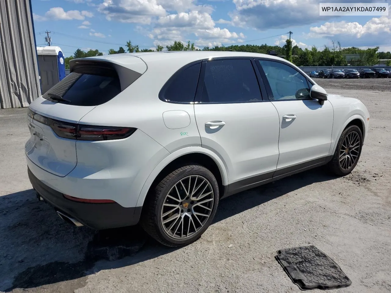 WP1AA2AY1KDA07499 2019 Porsche Cayenne