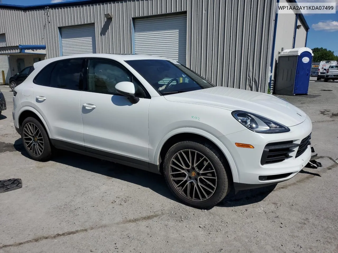 WP1AA2AY1KDA07499 2019 Porsche Cayenne