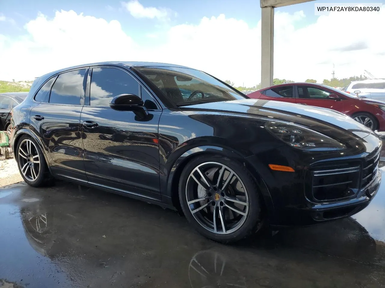 2019 Porsche Cayenne Turbo VIN: WP1AF2AY8KDA80340 Lot: 60958014