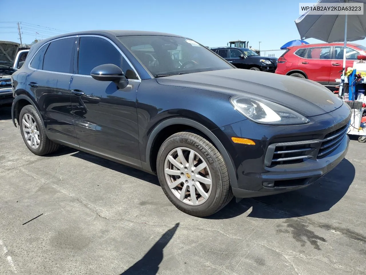 WP1AB2AY2KDA63223 2019 Porsche Cayenne S