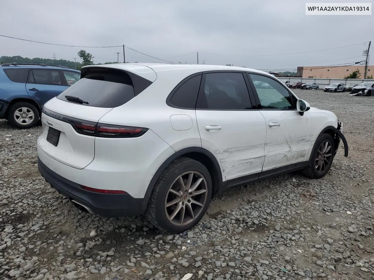 2019 Porsche Cayenne VIN: WP1AA2AY1KDA19314 Lot: 61260494