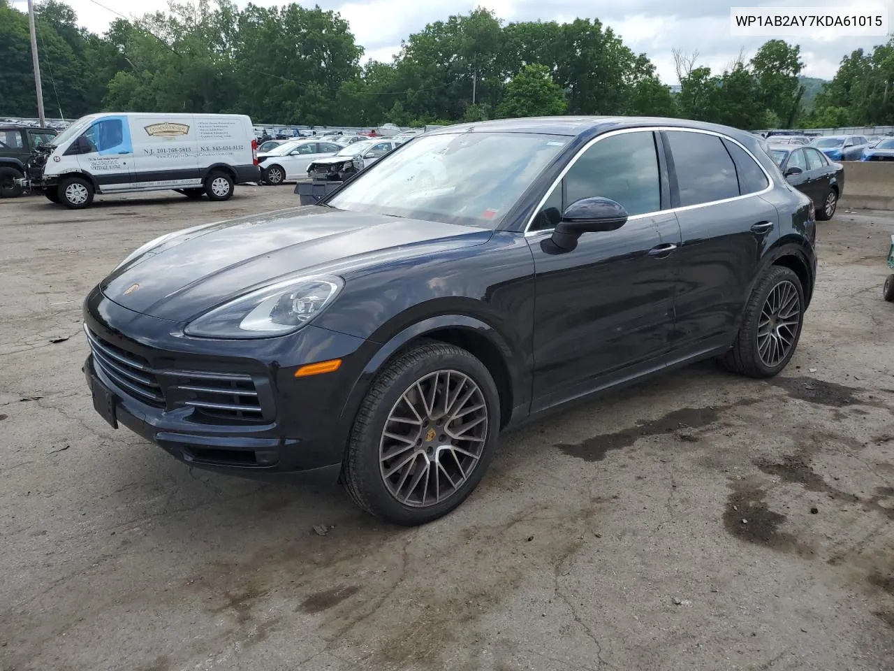 2019 Porsche Cayenne S VIN: WP1AB2AY7KDA61015 Lot: 61442164