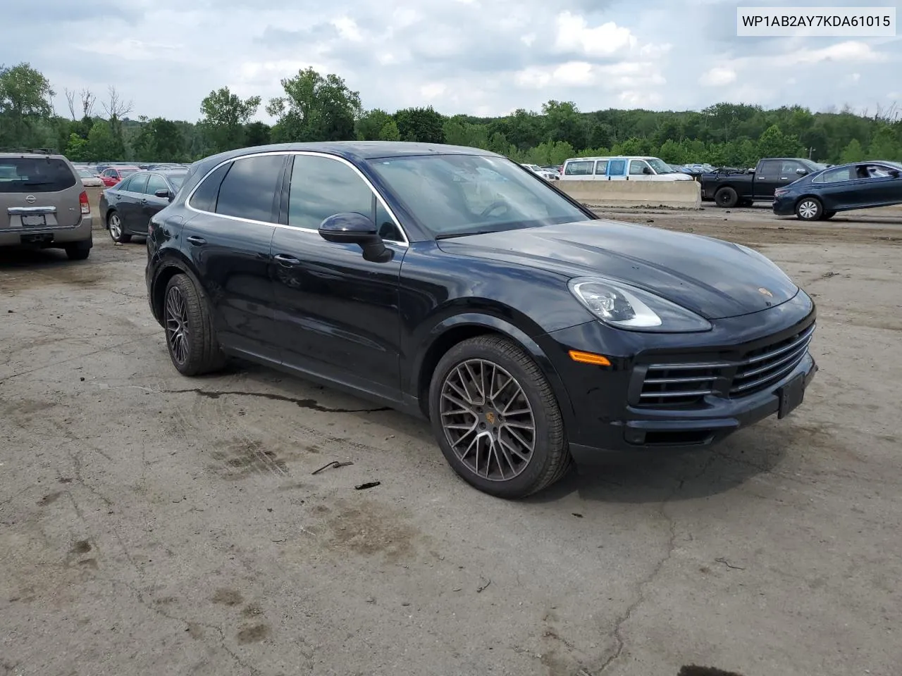 WP1AB2AY7KDA61015 2019 Porsche Cayenne S