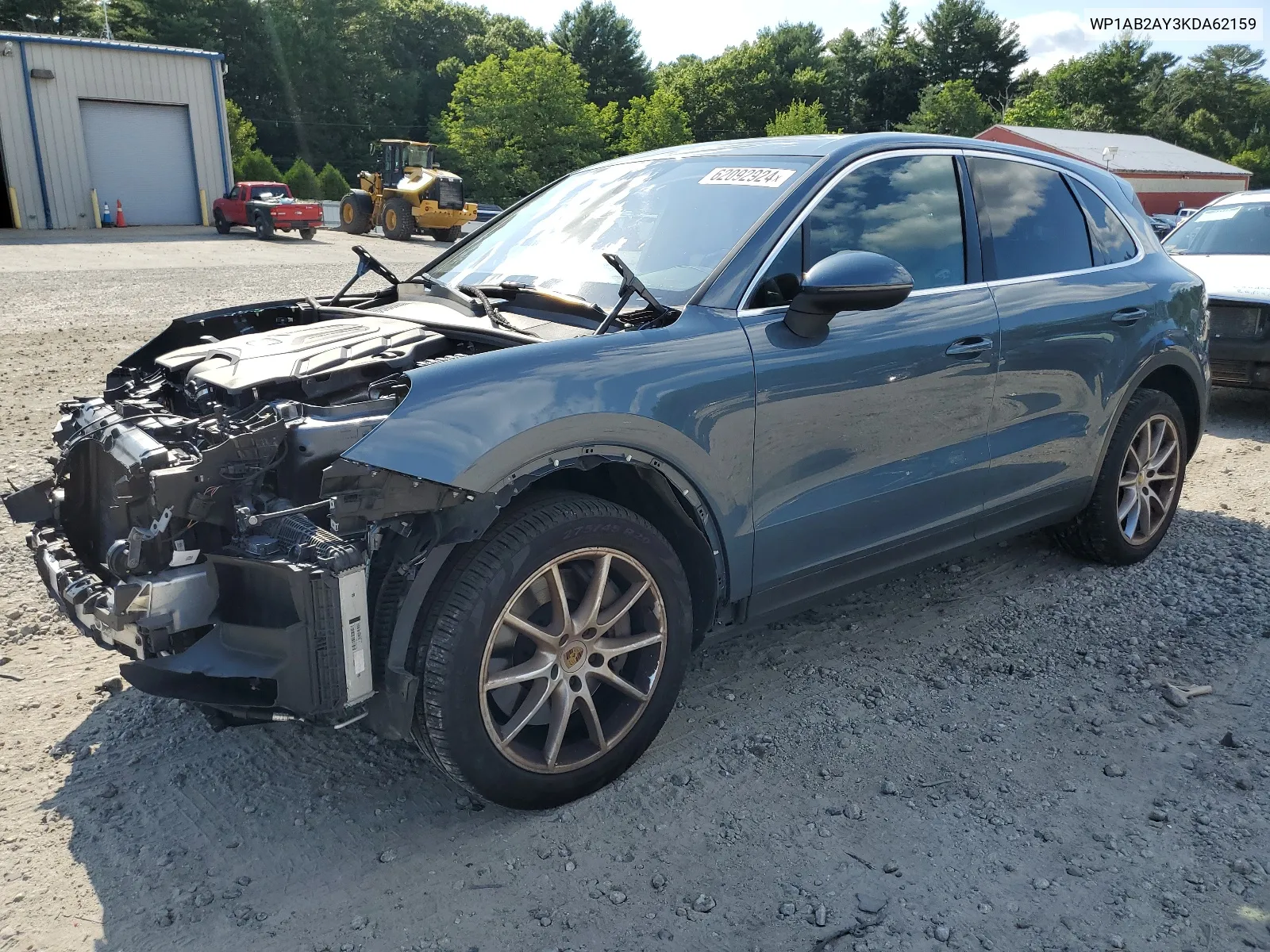 WP1AB2AY3KDA62159 2019 Porsche Cayenne S