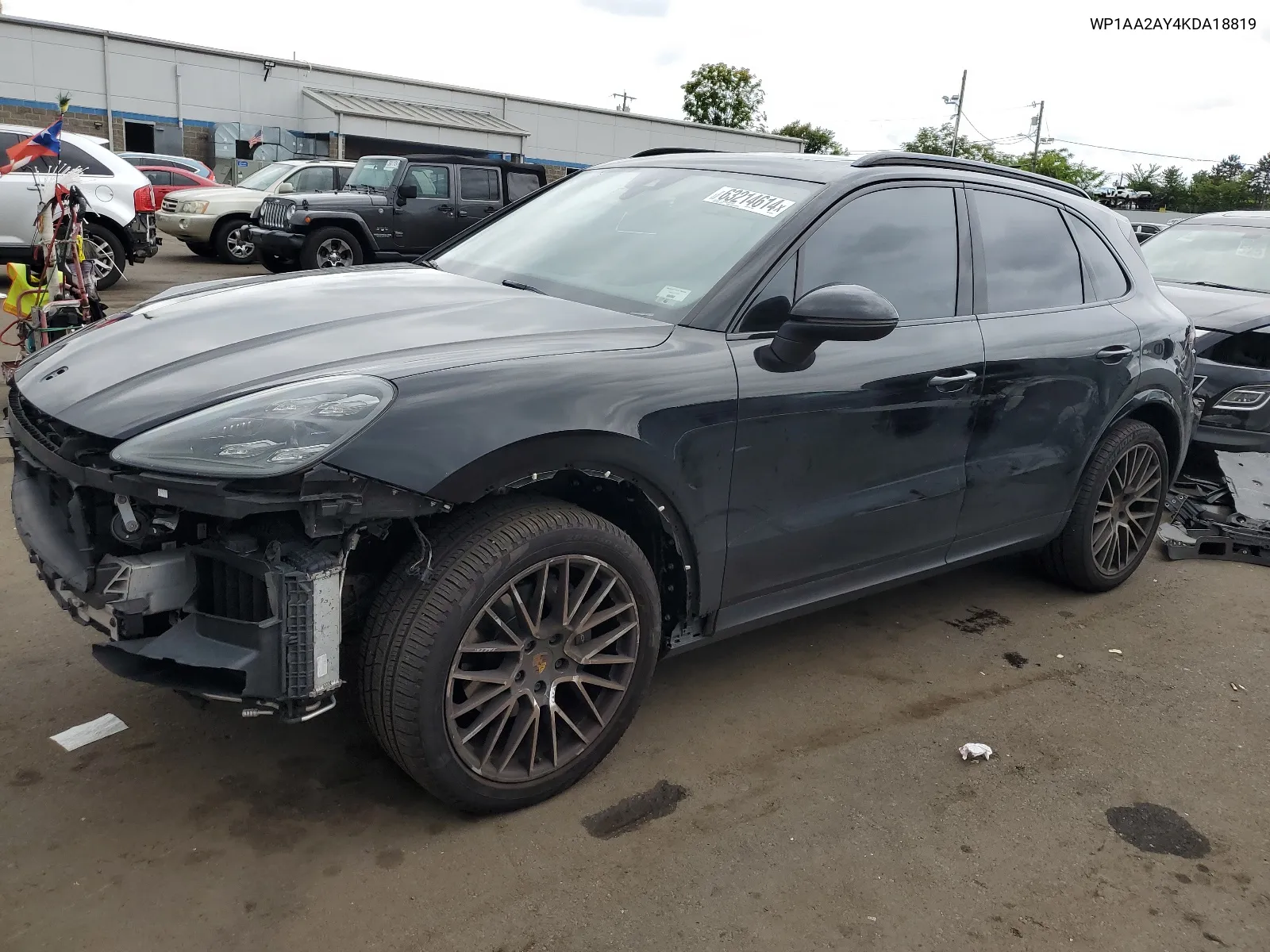 WP1AA2AY4KDA18819 2019 Porsche Cayenne