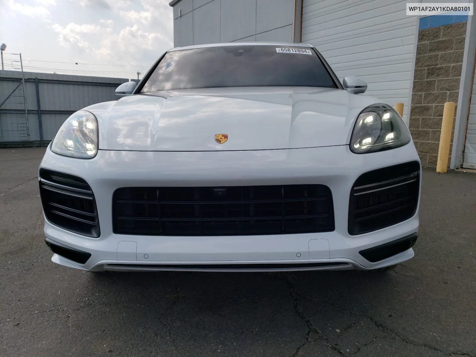 WP1AF2AY1KDA80101 2019 Porsche Cayenne Turbo