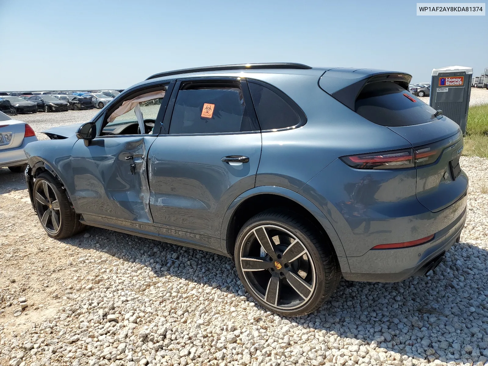 WP1AF2AY8KDA81374 2019 Porsche Cayenne Turbo