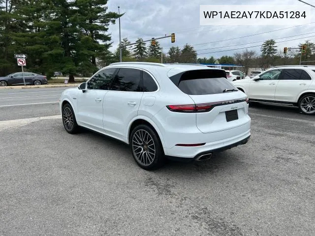 2019 Porsche Cayenne Se Hybrid VIN: WP1AE2AY7KDA51284 Lot: 67349424