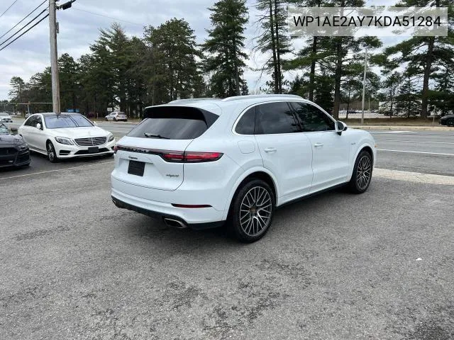 2019 Porsche Cayenne Se Hybrid VIN: WP1AE2AY7KDA51284 Lot: 67349424