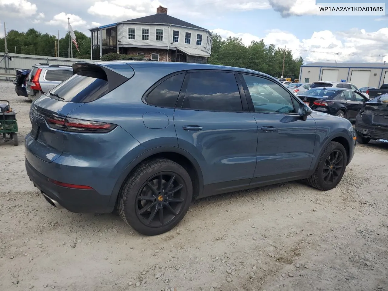 WP1AA2AY1KDA01685 2019 Porsche Cayenne