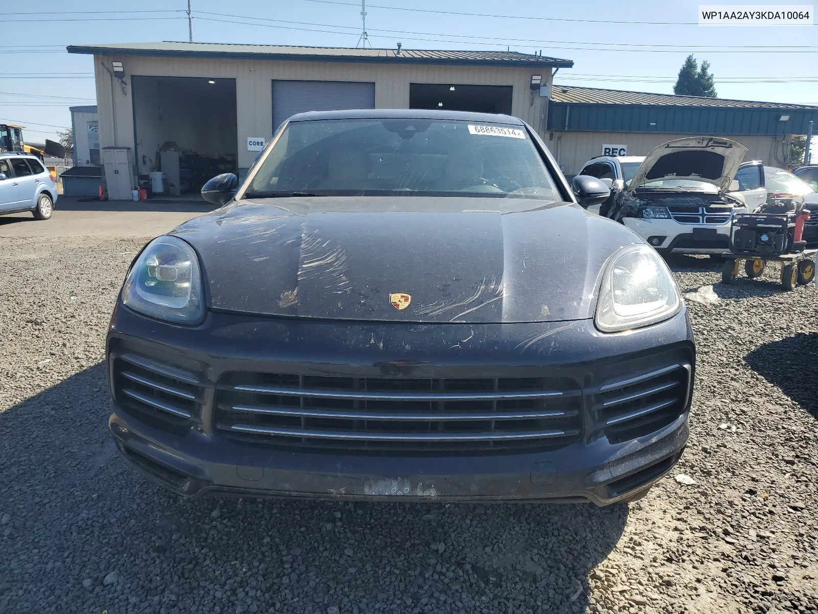 WP1AA2AY3KDA10064 2019 Porsche Cayenne