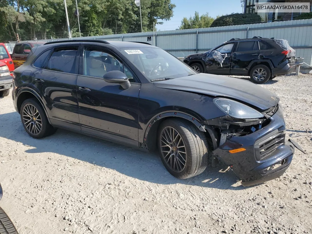 WP1AA2AY5KDA16478 2019 Porsche Cayenne