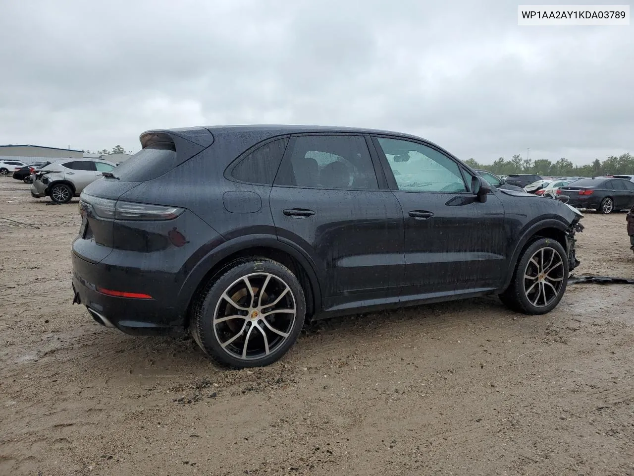 2019 Porsche Cayenne VIN: WP1AA2AY1KDA03789 Lot: 70215364