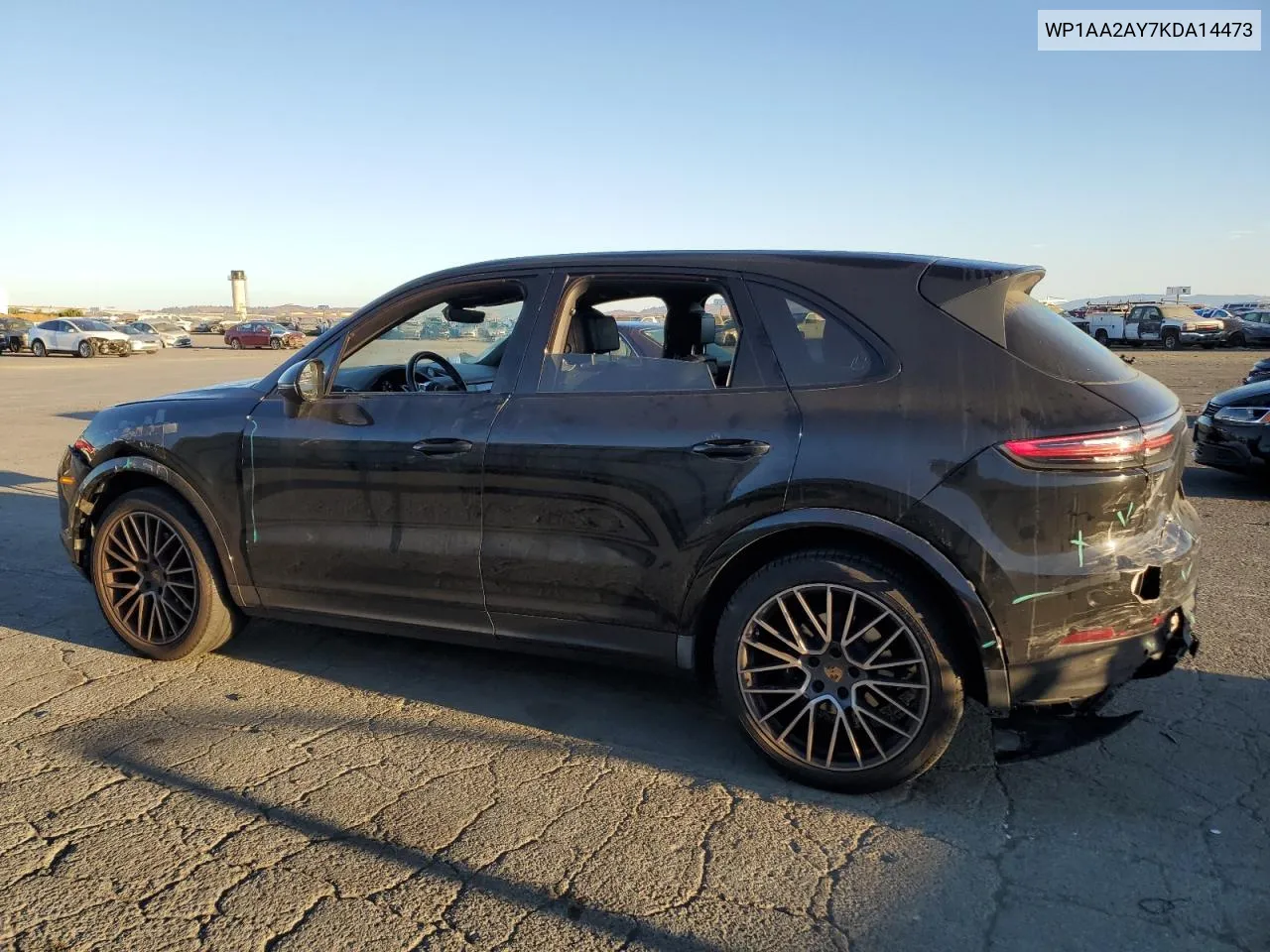 WP1AA2AY7KDA14473 2019 Porsche Cayenne