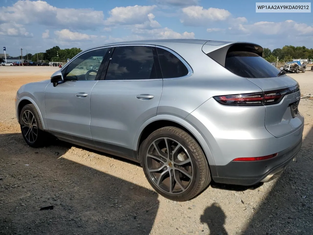 WP1AA2AY9KDA09212 2019 Porsche Cayenne