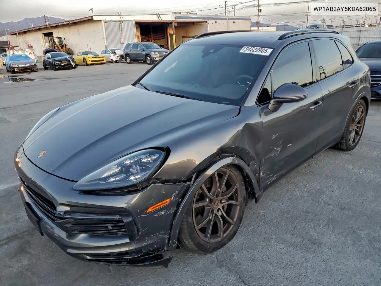 WP1AB2AY5KDA62065 2019 Porsche Cayenne S