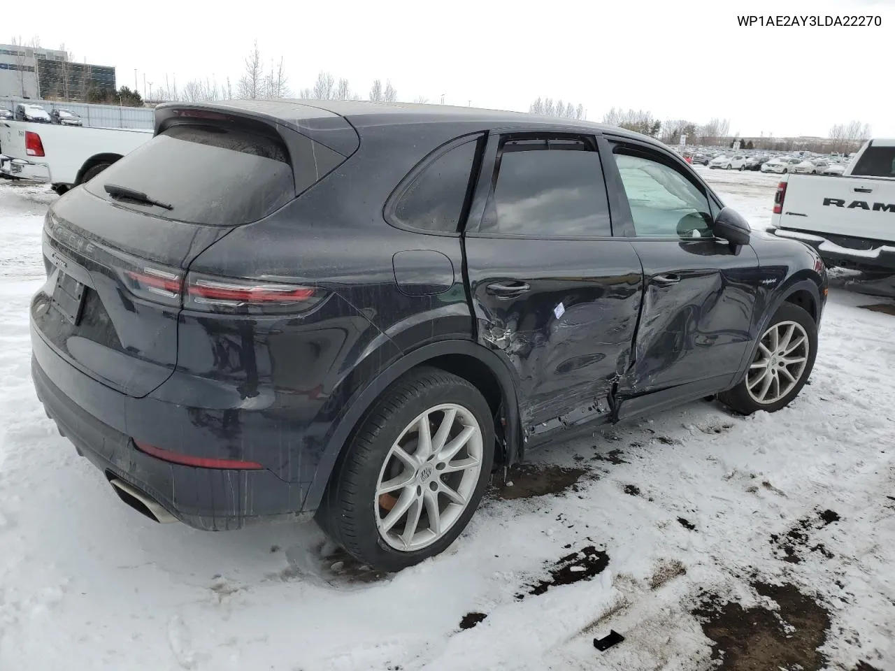 2020 Porsche Cayenne E-Hybrid VIN: WP1AE2AY3LDA22270 Lot: 43331044