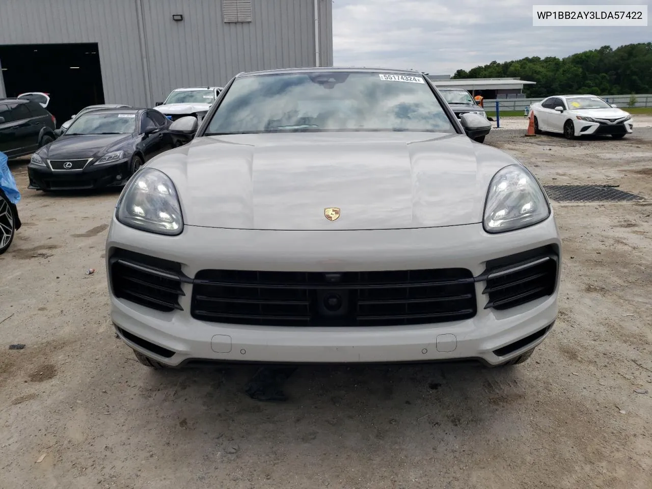 2020 Porsche Cayenne S Coupe VIN: WP1BB2AY3LDA57422 Lot: 55174324