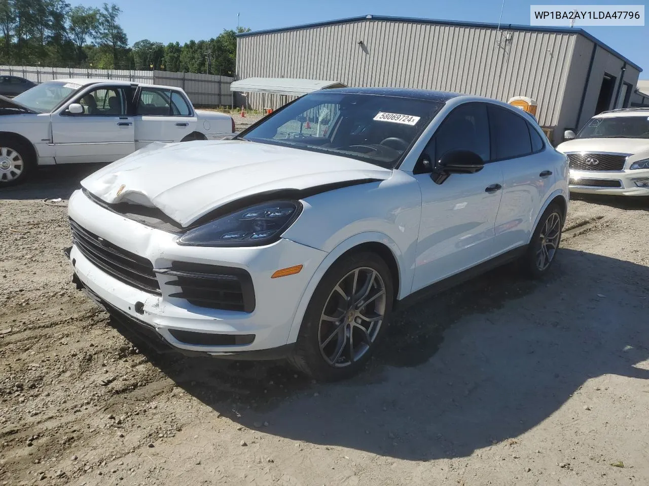 2020 Porsche Cayenne Coupe VIN: WP1BA2AY1LDA47796 Lot: 58069724