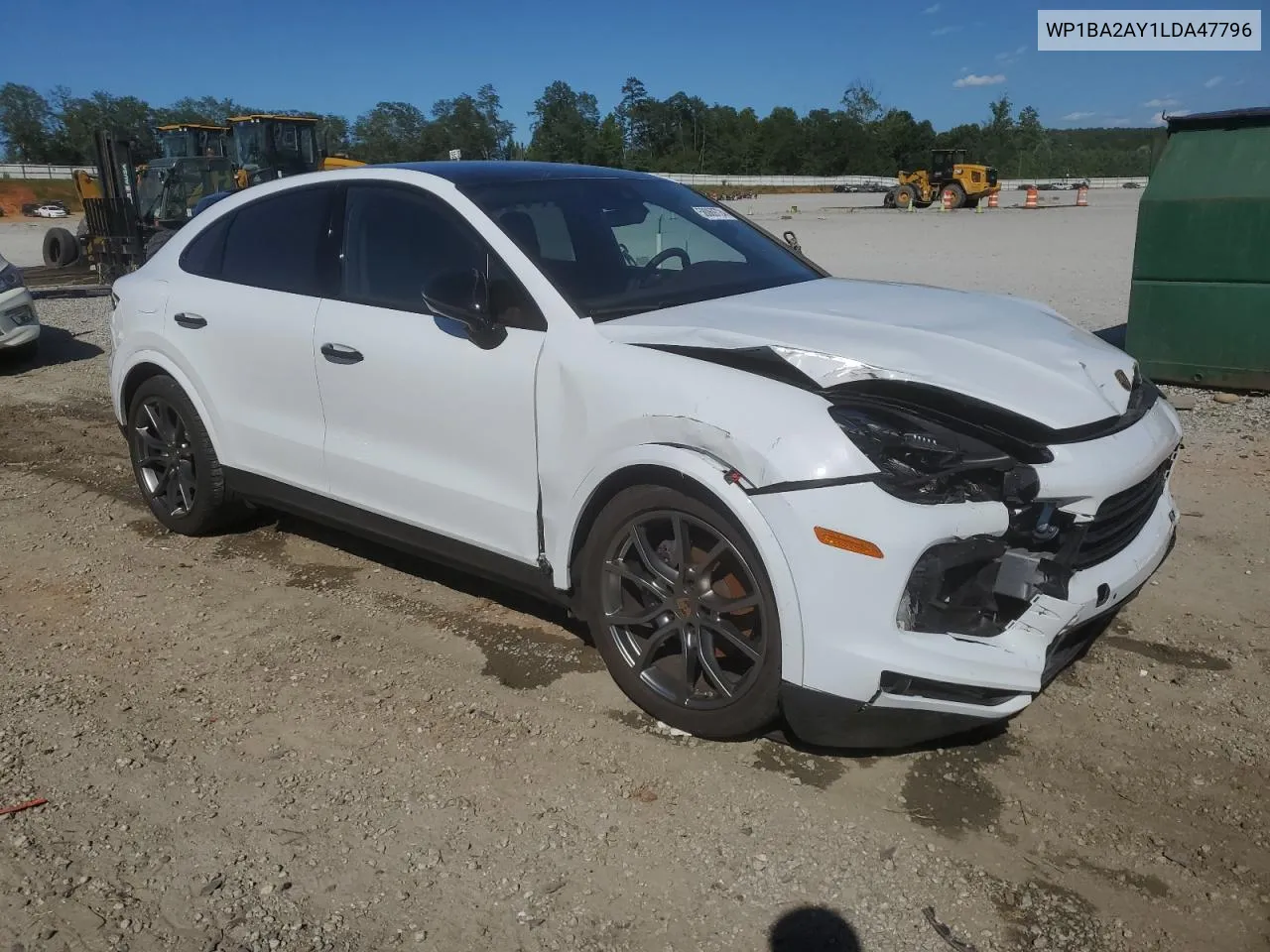 2020 Porsche Cayenne Coupe VIN: WP1BA2AY1LDA47796 Lot: 58069724