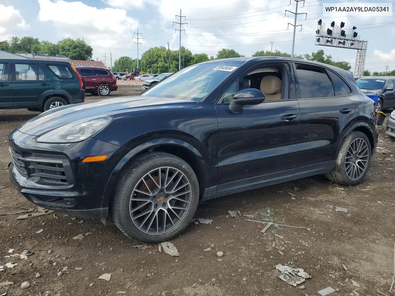 2020 Porsche Cayenne VIN: WP1AA2AY9LDA05341 Lot: 59945604