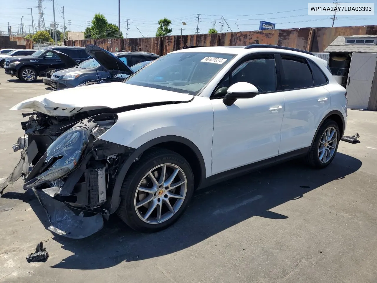 WP1AA2AY7LDA03393 2020 Porsche Cayenne