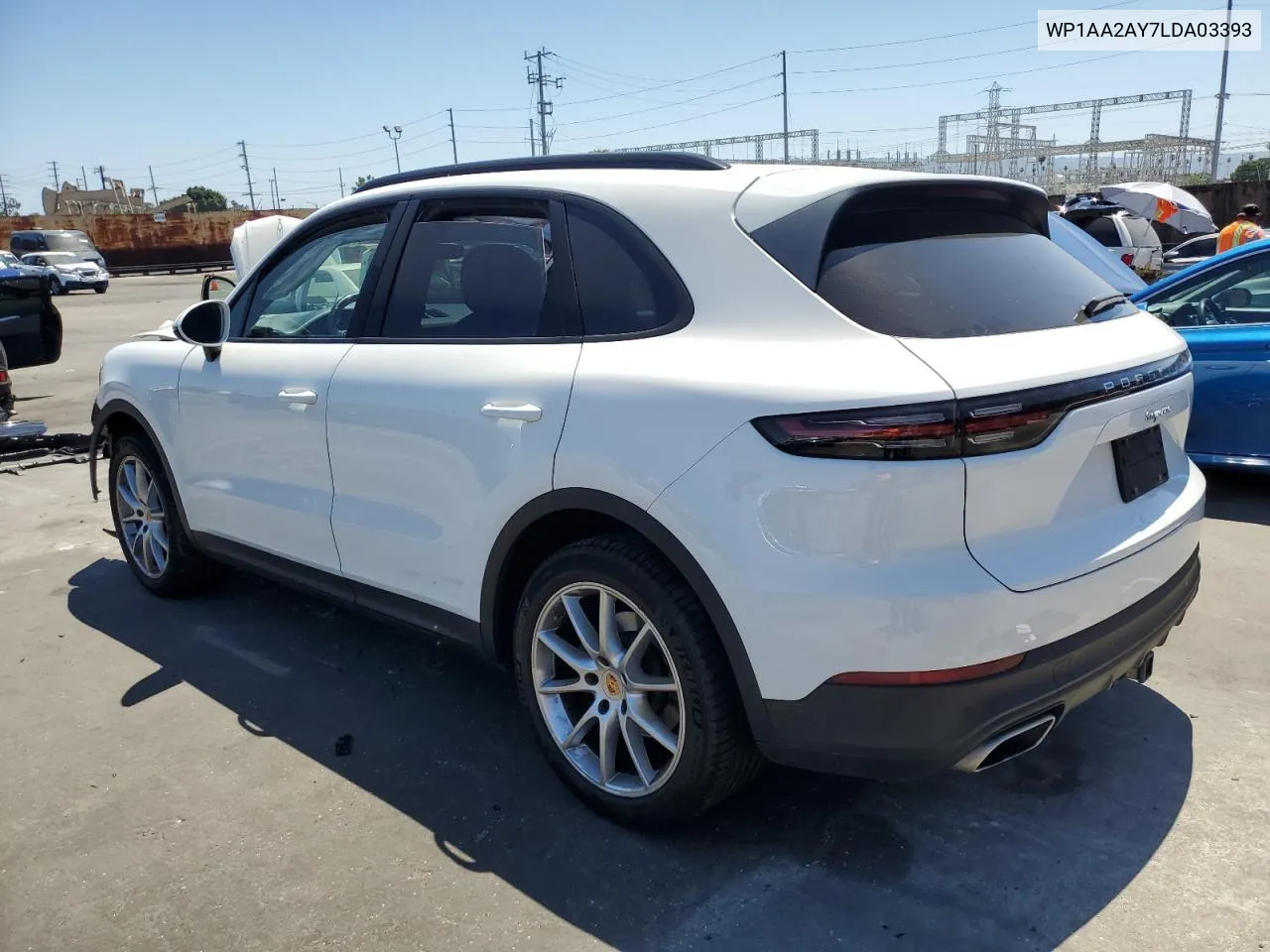 2020 Porsche Cayenne VIN: WP1AA2AY7LDA03393 Lot: 60409374