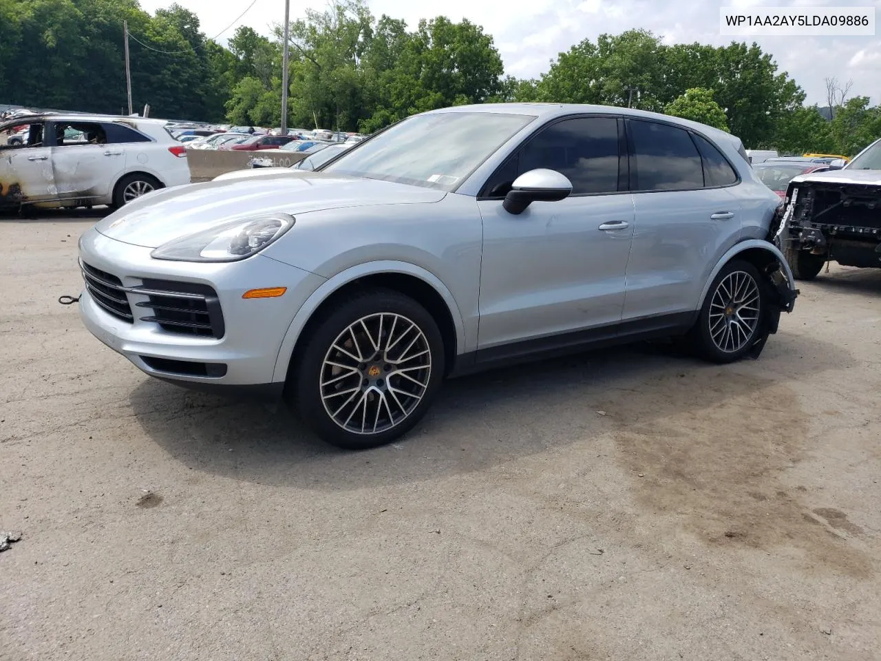 2020 Porsche Cayenne VIN: WP1AA2AY5LDA09886 Lot: 62100664