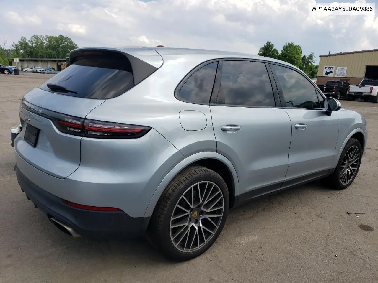 2020 Porsche Cayenne VIN: WP1AA2AY5LDA09886 Lot: 62100664