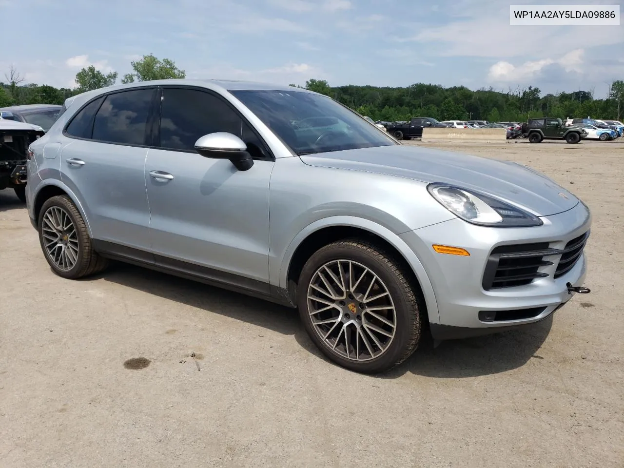 2020 Porsche Cayenne VIN: WP1AA2AY5LDA09886 Lot: 62100664