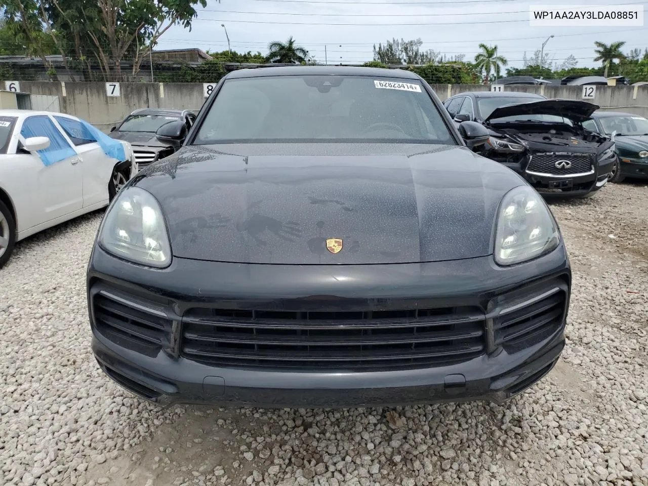 2020 Porsche Cayenne VIN: WP1AA2AY3LDA08851 Lot: 62823414