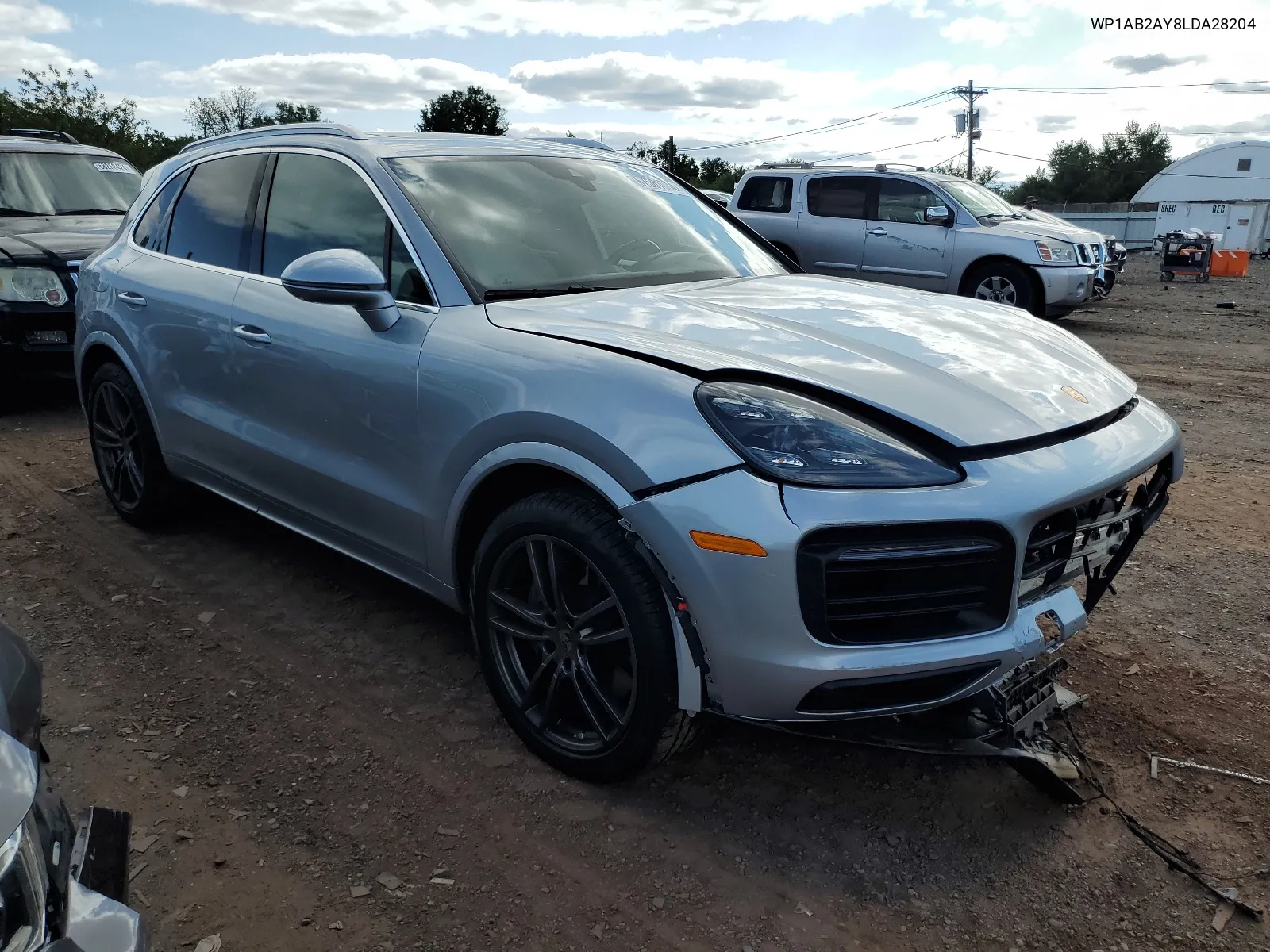 WP1AB2AY8LDA28204 2020 Porsche Cayenne S