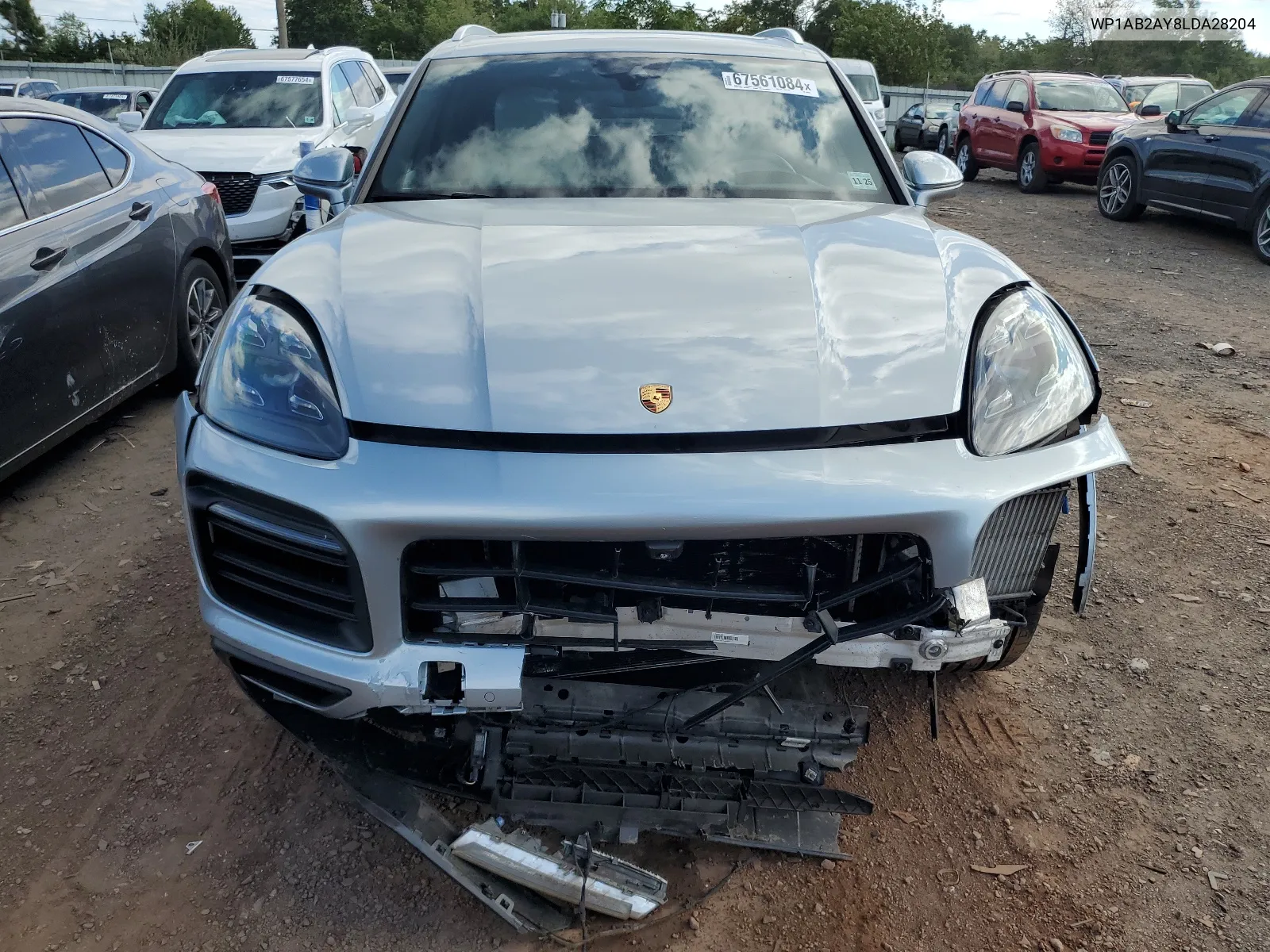 2020 Porsche Cayenne S VIN: WP1AB2AY8LDA28204 Lot: 67561084