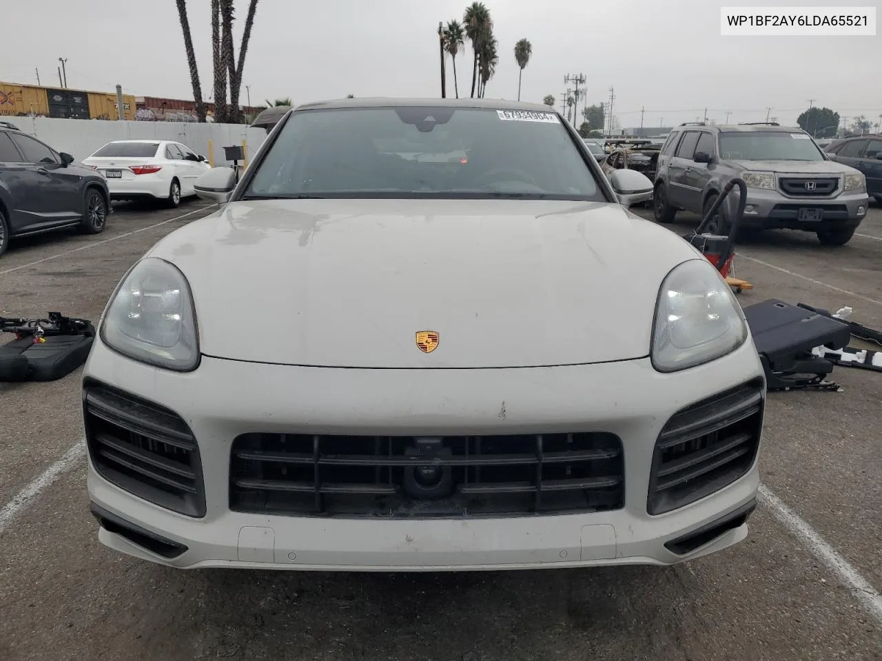 2020 Porsche Cayenne Turbo Coupe VIN: WP1BF2AY6LDA65521 Lot: 67934964