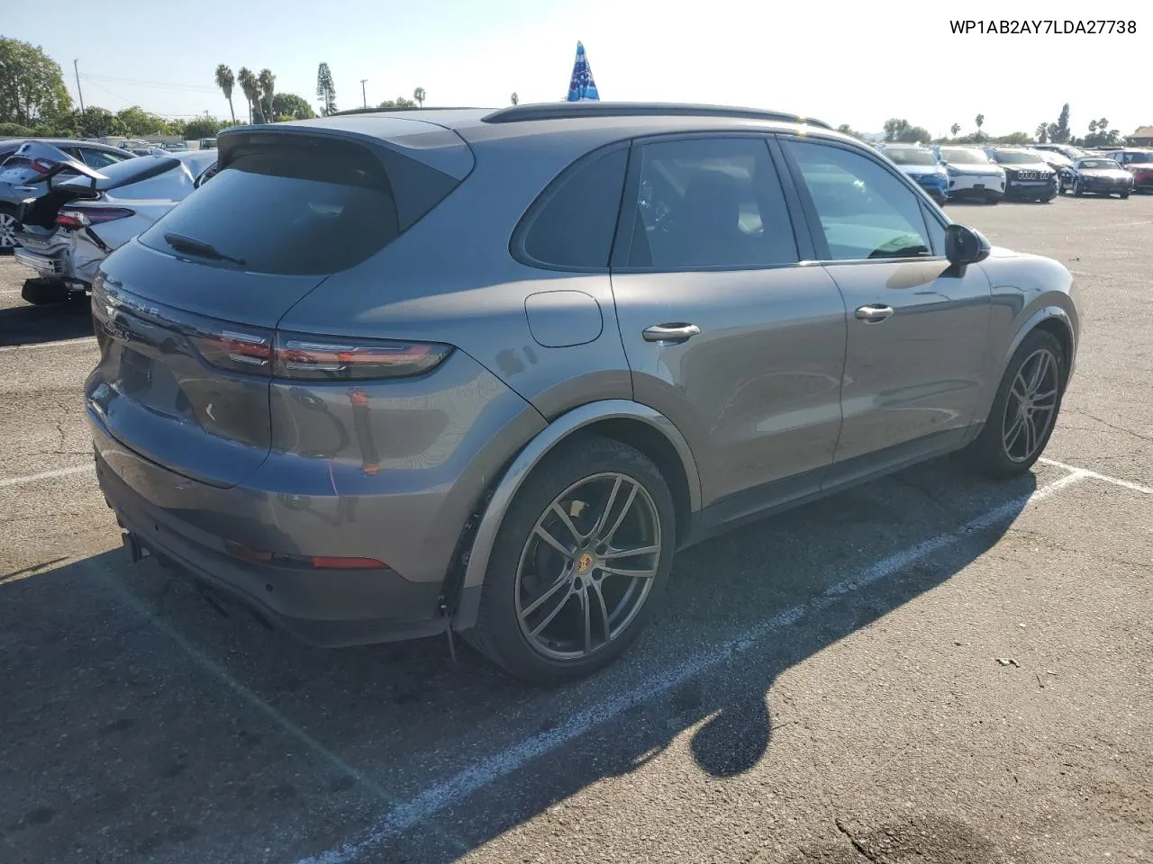 2020 Porsche Cayenne S VIN: WP1AB2AY7LDA27738 Lot: 70496194