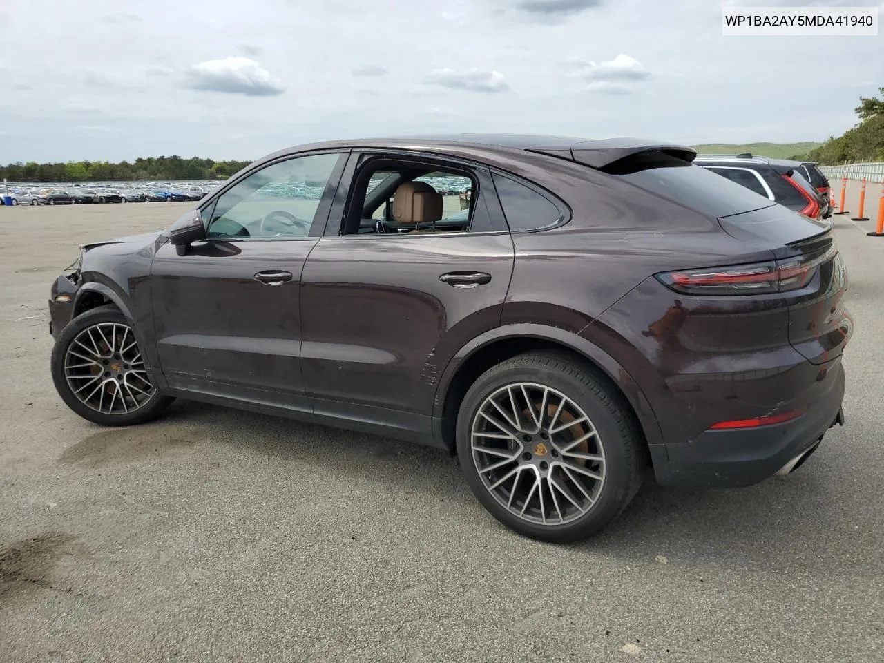 2021 Porsche Cayenne Coupe VIN: WP1BA2AY5MDA41940 Lot: 52529054