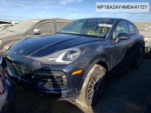 WP1BA2AY4MDA41721 2021 Porsche Cayenne Coupe