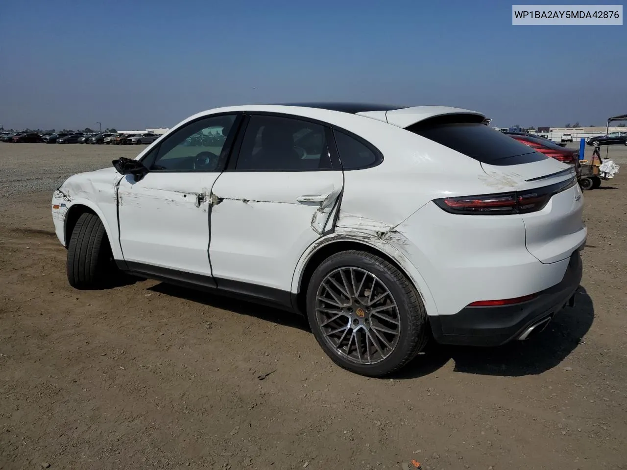 WP1BA2AY5MDA42876 2021 Porsche Cayenne Coupe