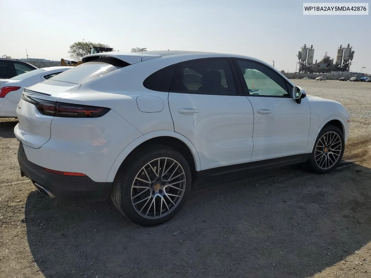 WP1BA2AY5MDA42876 2021 Porsche Cayenne Coupe